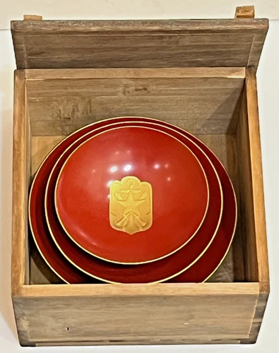 WW2 Imperial Japanese Army Military Sake Cups League of Reserves