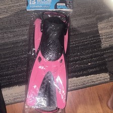 Blue by Cressi Tonga Adult Snorkeling Swim Fins Pink/Black s/m