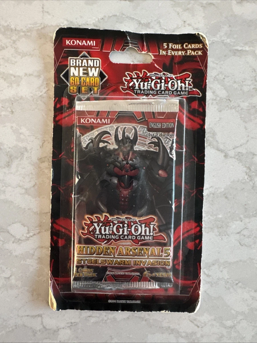 Yu-Gi-Oh! TCG Hidden Arsenal 5 Steelswarm Invasion Sealed Collectible Card Game Packs for sale | eBay Yu-Gi-Oh! TCG Hidden Arsenal 5 Steelswarm Invasion Sealed Collectible Card Game Packs for sale | eBay