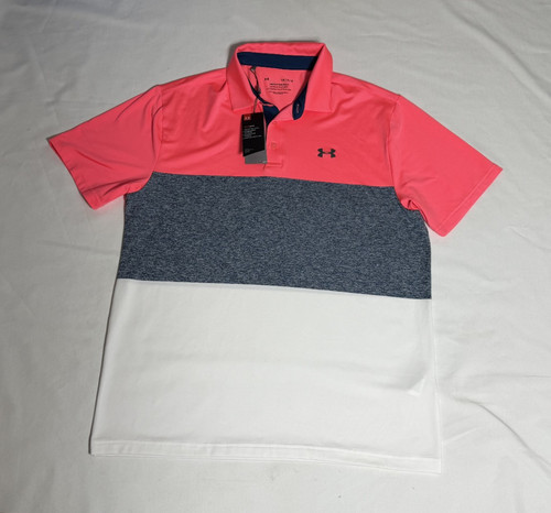 Under Armour Heat Gear The Playoff Polo Golf Men's Large L Summer NEW With Tag!