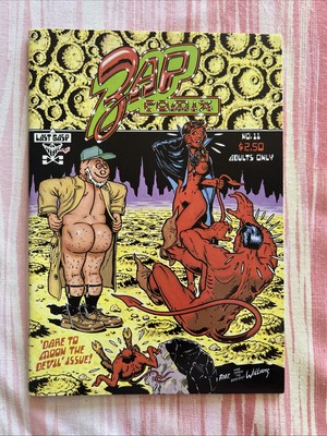 ZAP COMIX #11, 1985 VF+ 1st PRINT, ROBERT CRUMB, OTHERS, UNDERGROUND COMIC
