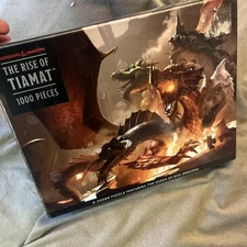 Dungeons and Dragons Tiamat 1000 Piece Jigsaw Puzzle 20x27 Challenging Fun