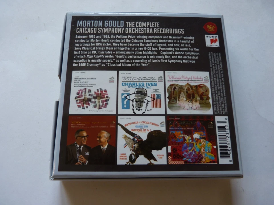 Morton Gould: The Complete Chicago Symphony Orchestra RCA Recordings 6CD Box Set - Image 2 of 3