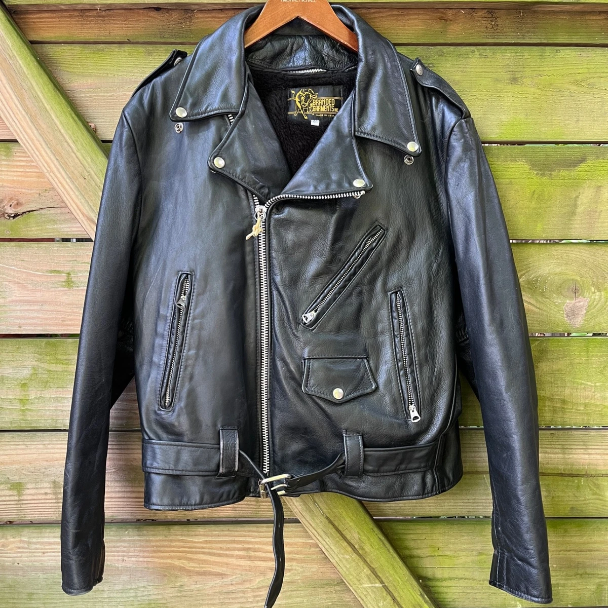 1980s Leather Outerwear Coats & Jackets for Men for sale | eBay