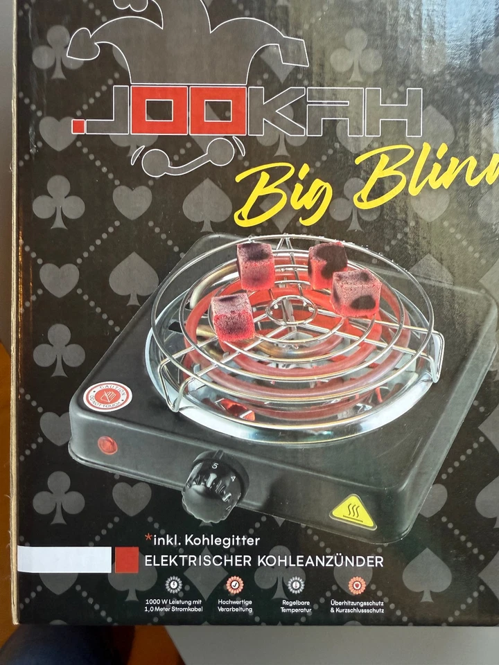 Jookah Big Blind Kohleanzünder Neu - Bild 2 von 4