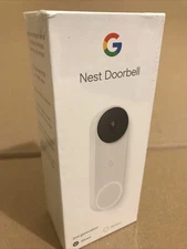 Google Nest Doorbell 2nd Gen 720p Wired GA02767-US White (Snow) - New