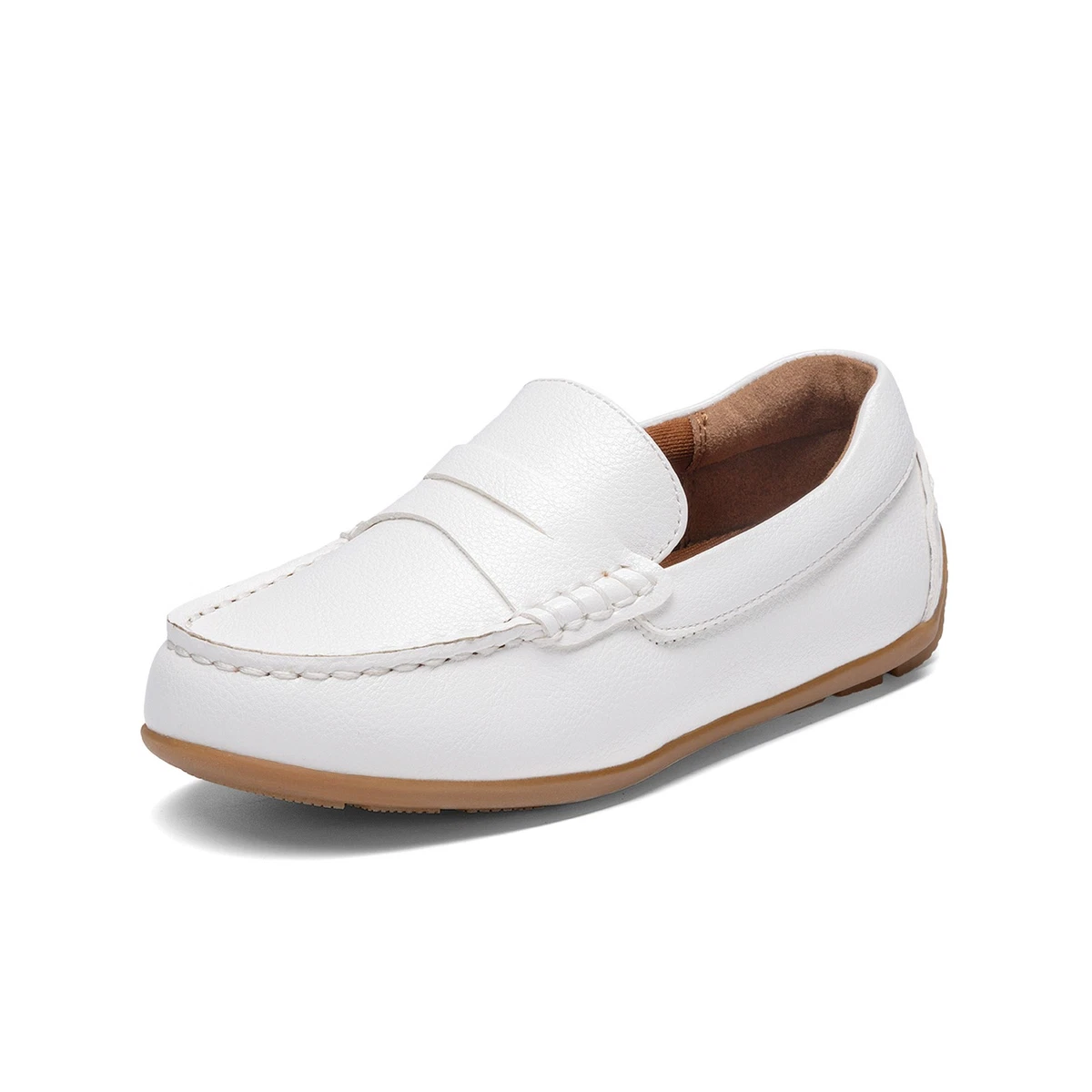 white dress shoes for boys Black Brown Leather Complete your little ones formal look with these boys white dress shoes Men's White Casual Sneaker |