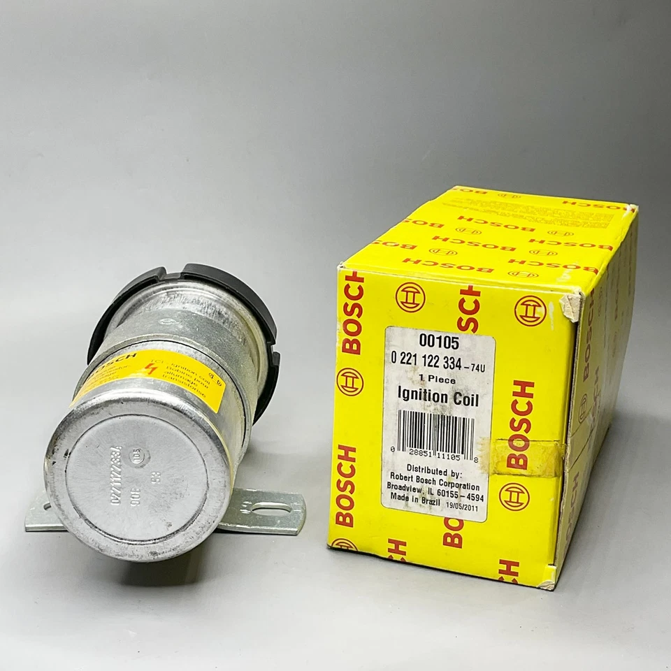 For 84-93 Audi 5000 Quattro Volvo 240 244 245 VW Bosch Ignition Coil 0221122334 - Image 4 of 4