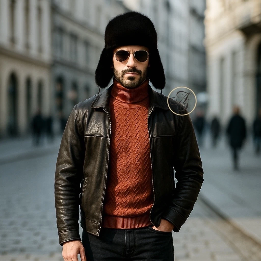 SJASD Cappello Da Cacciatore Da Donna Uomo Cappelli Aviatore Unisex Aviatore Russo Ushanka Cappello Cacciatore Soldati Inverno Con Paraorecchie Per