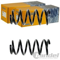 2X Spidan Fahrwerksfedern Hinten Passend FÜR Honda Civic Links+Rechts