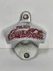 Vintage Metal Wall Mount Enjoy Coca-Cola Bottle Opener NOS