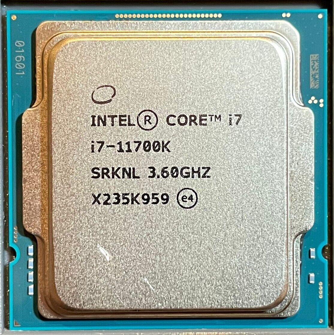 Intel Core i7-11700K CPU (3.6GHz to 5GHz Boost) 8 Core LGA1200 Processor