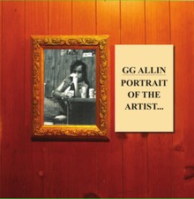 GG Allin LP- pink vinyl- 95 pressed with "When I Die" TPOS