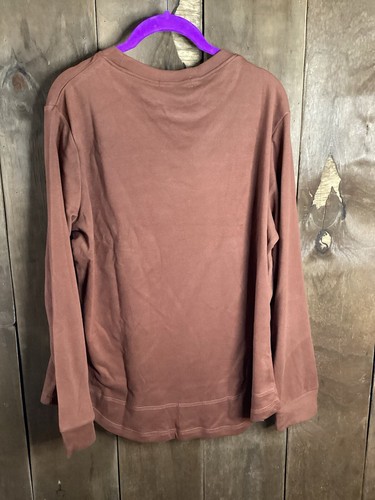 Fantaslook Brown Sweatshirt Women’s Size Medium - Picture 3 of 3