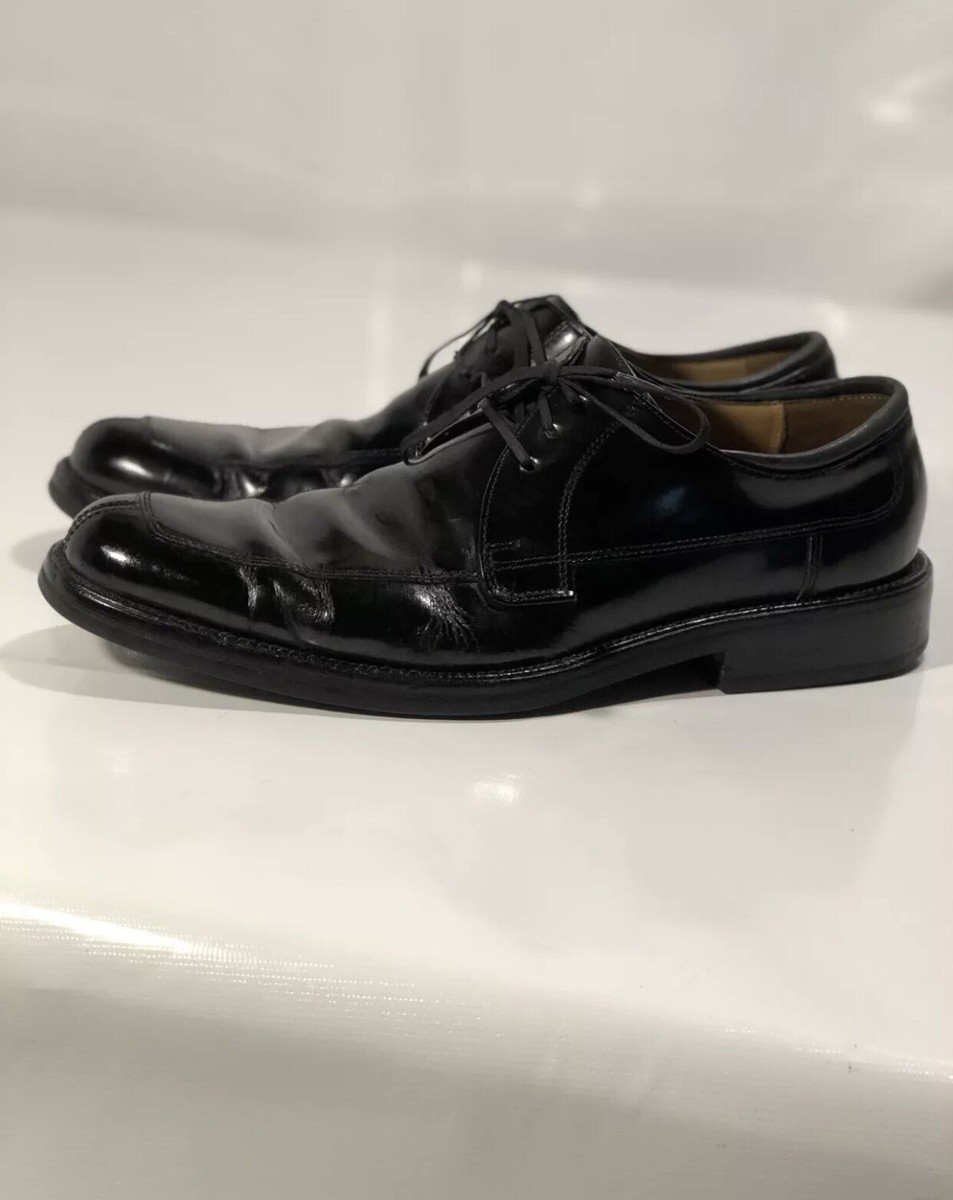 Cole Haan Shoes Black Leather Lug Soles Oxford Lace Slip On Waterproof Mens 10M Amazon.com | Cole Haan Mens Goto Plain Toe Ox, Black  main image 4