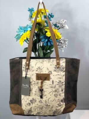 NWT Myra‎ Water Stop Vintage Backpack Bag Upcycled Boho Hippie Western Retro Myra Vibe with Me Backpack Bag for Women with upcycled  main image 4