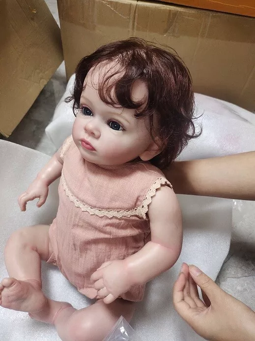 Reborn Doll with Cloth Toy Birthday Gift for Girls Cute bebe