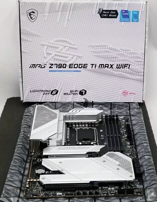 MSI MPG Z790 EDGE TI MAX WIFI LGA 1700(14th,13th,12th Gen) DDR5 Intel Z790 SATA