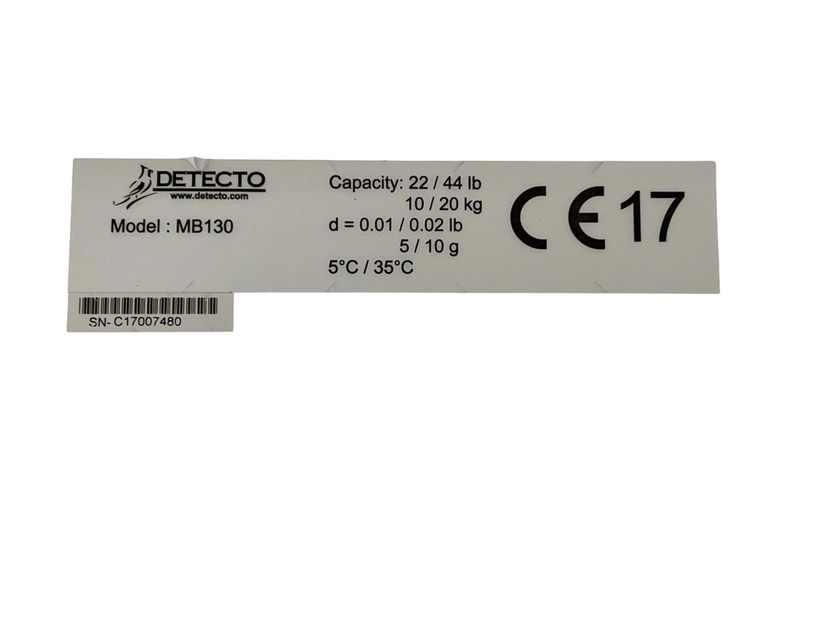 Detecto MB130 Digital Pediatric Scale