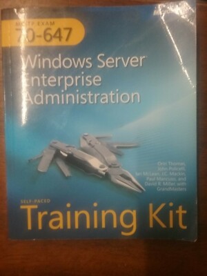 MCITP Self-Paced Training Kit (Exam 70-647): Windows Server 2008 Enterprise Admi