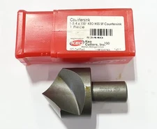 Keo 1-3/4" x 100° HSS Single Flute Countersink USA Made 53440