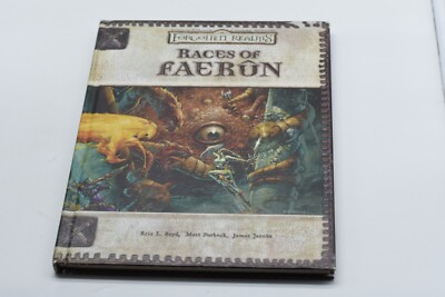 Races of Faerun Dungeons & Dragons D&D d20 3.0 Fantasy Rpg FAST SECURE SHIP