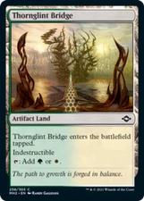 x1 Thornglint Bridge - Foil C MTG Modern Horizons 2 M/NM, English
