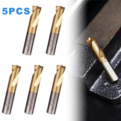 5pcs 5/16'' 8mm HSS Cobalt Spot Weld Drill Bits Spot Welding Remover Cutter Tool