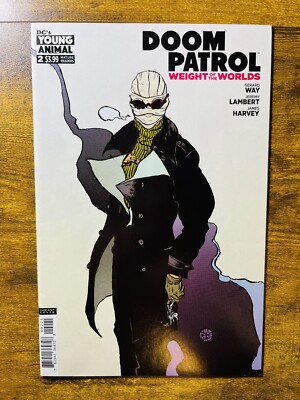 DOOM PATROL WEIGHT OF THE WORLDS 2 PAUL POPE VARIANT COVER DC COMICS 2019