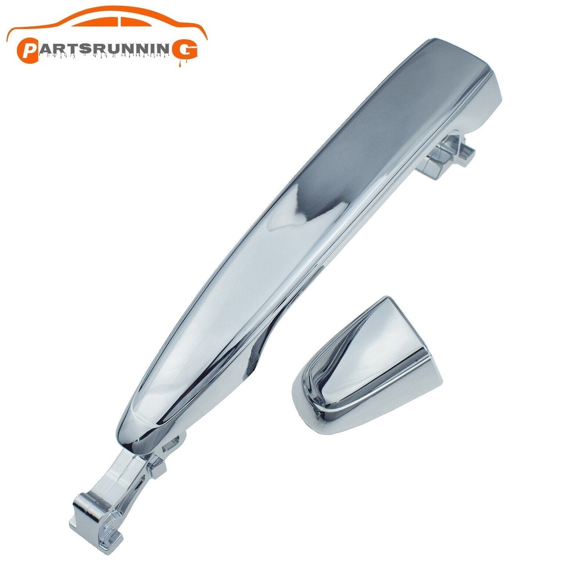 Chrome Outer Door Handle Front Right for Toyota Alphard ANH10