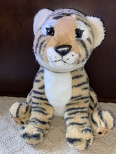 Fun Farm Dakin Soft Classics Tiger Cub Plush Stuffed Animal EUC