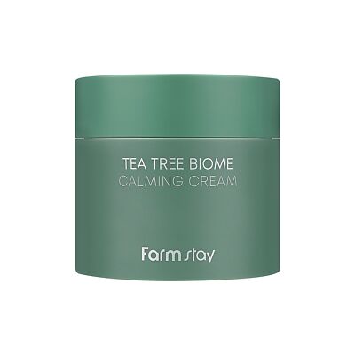 FARMSTAY TeaTree Biome Calming Cream - Day & Night Daily Face Moisturizer cre...