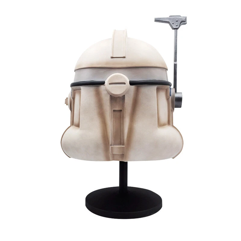 Star Wars:The Clone Wars Captain Rex Helmet Resin Cosplay Props w/PVC Eye Mask - Image 4 of 4