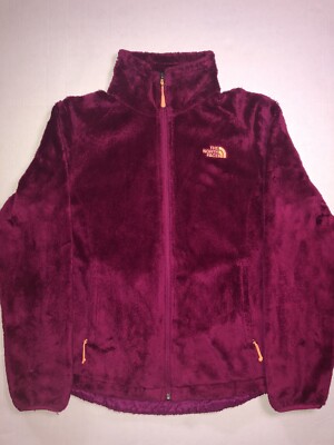 fluffy north face jumper