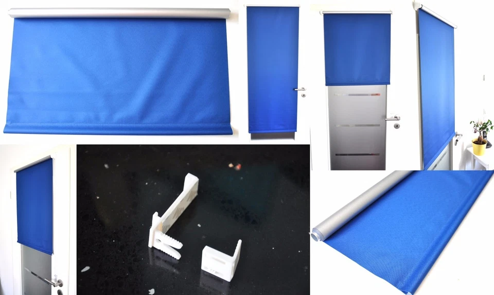 Thermo Rollo Verdunkelungsrollo Klemmfix Verdunklungsrollo easy Seitenzug Rollos - Bild 2 von 4