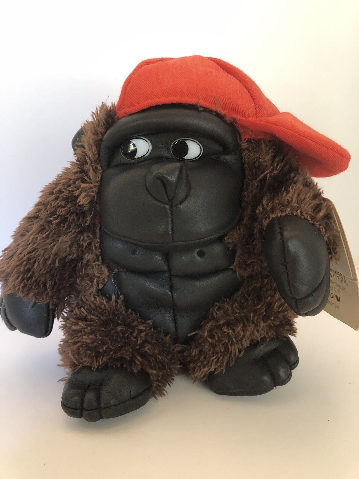 Plush Dan Dee Collectors Choice Gorilla w/red cap/valentine gift