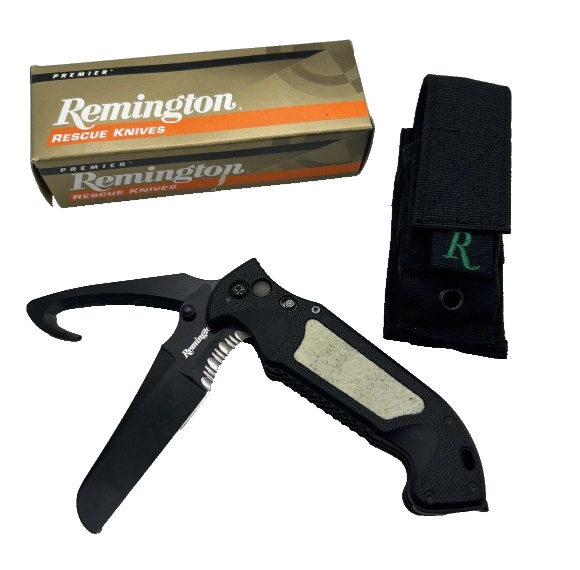 Remington Stainless Steel Blade Black Collectible Knives, Swords, Blades, Armors & Accessories