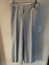 Express Design Studio Editor Gray Striped Pants Size 8