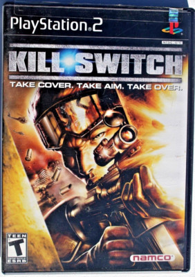 Kill Switch (Sony PlayStation 2, 2003) Game Disc, Case, & Manual