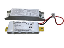 Streamer Emergency power kit with rechargeable NI-CD battery