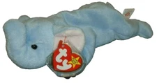 Ty Beanie Baby PEANUT the Elephant (8.5 Inch) NEW MWMTs Plush Stuffed Animal Toy