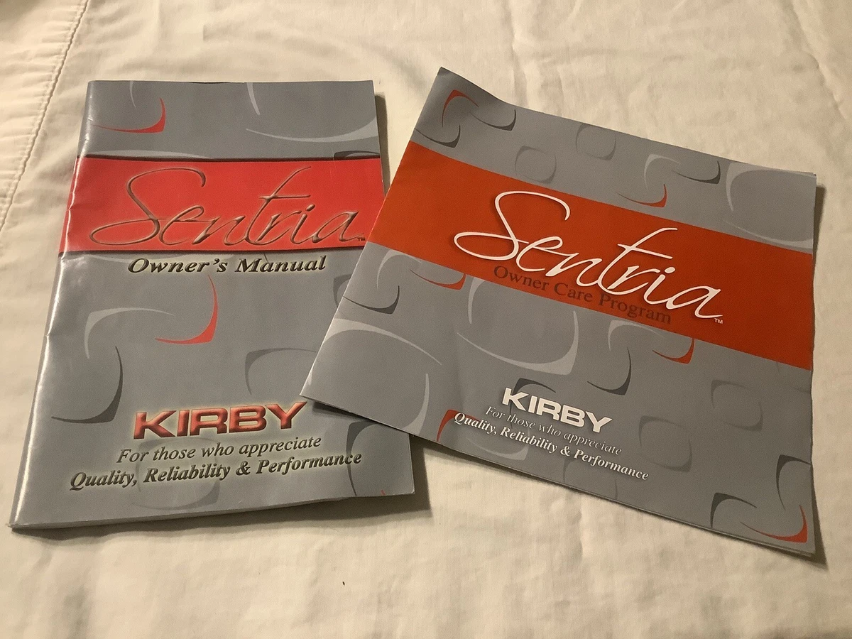 Kirby Sentria Manual