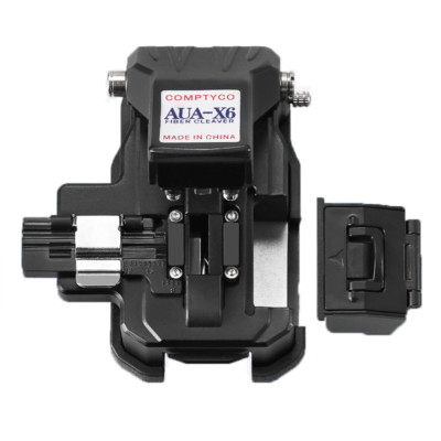 X6 Fiber Cleaver W/discarded fiber box+Lock design High quality Fiber Optic Tool