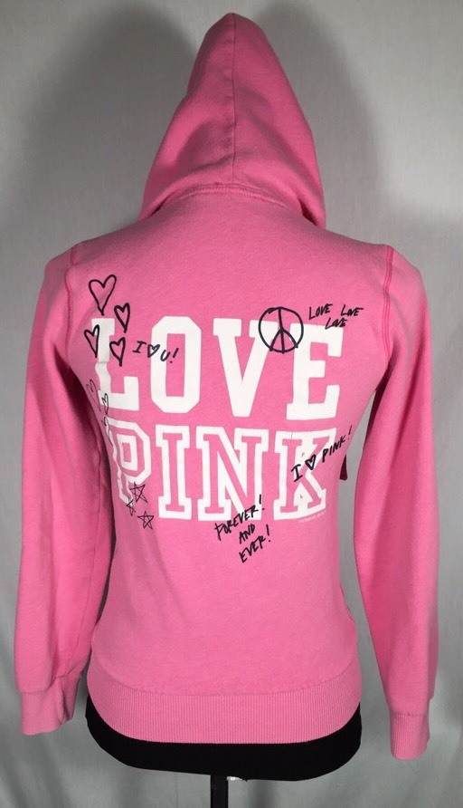 Victoria’s secret PINK パーカー Victoria Secret Pink Originals Full Zip Hoodie Sweater
