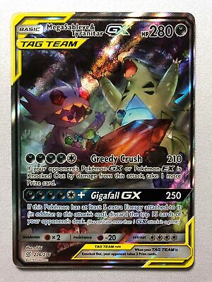 Carta Pokemon Mega Sableye E Tyranitar Gx