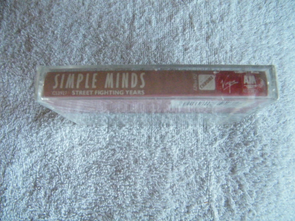 SIMPLE MINDS - Street Fighting Years - CASSETTE A&M Sealed New - 1989 Pop Rock - Image 4 of 4