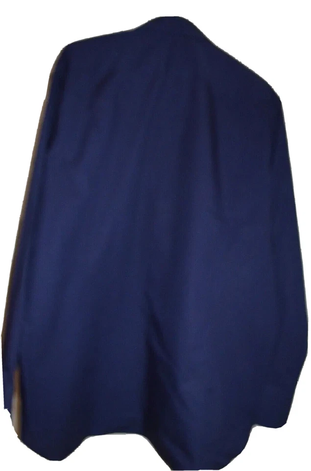 STEPHEN WILLIAMS LONDON SMART BESPOKE MADE NAVY COTTON SHIRT UK 16.5 EU 42 - Image 3 of 4