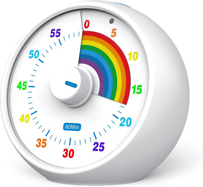 Visueller Timer für Kinder 60 Minuten Countdown für Klassenzimmer Büro Küche Sch