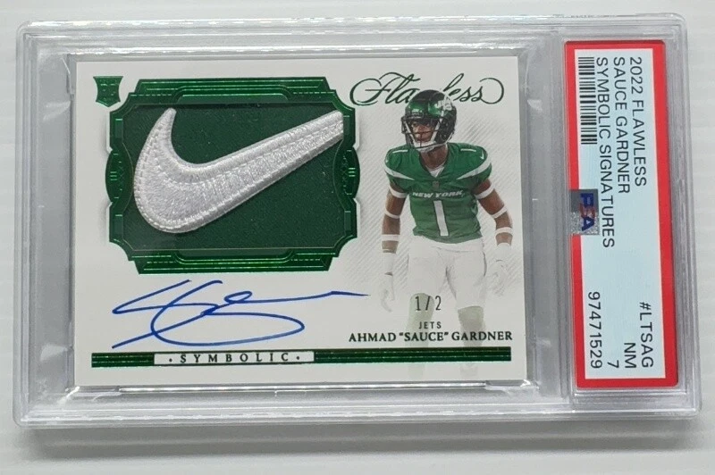 Sauce Gardner Panini Flawless Symbolic Signatures #LTSAG Base