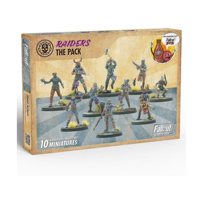 Modiphius Fallout Wasteland Warfare 32mm Raiders - The Pack SW (New)
